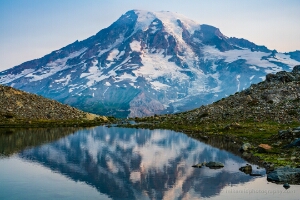 Mount Rainier Photography Mountain in the Tarn.jpg