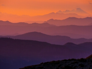 Mount Rainier Sunrise Side Photography