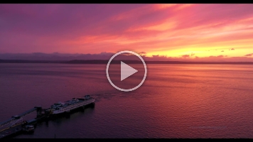 Edmonds Ferry Sunset Drone Video Watch the Edmonds ferry glide across Puget Sound beneath a glowing Pacific Northwest sunset in this cinematic aerial drone video. The golden light reflects off...