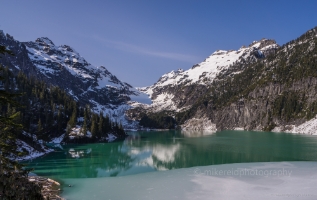 Blanca Lake Almost Thawed