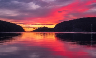 Deception Pass Photography Peaceful Bridge Sunset