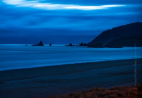 Cannon Beach Photography Blue Mood