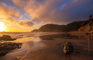 Cannon Beach Photography Indian Beach Sunset Tides