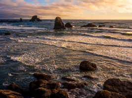 Cannon Beach Photography Sea Stacks and Surf