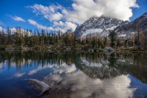 Fall Colors Cloudscape Reflection