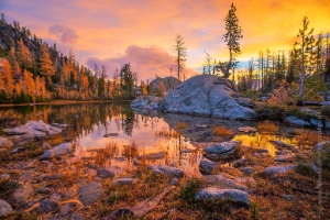 Memories of an Alpine Lakes Sunrise
