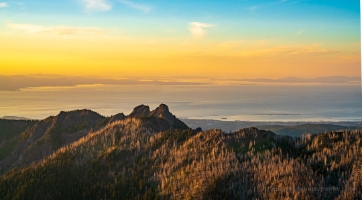 Hurricane Hill View to Victoria