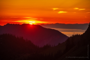 Hurricane Ridge Suns Setting 2