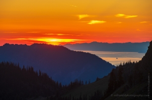 Hurricane Ridge Suns Setting 3