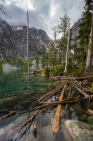 Colchuck Lake Logjam