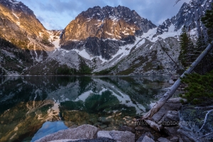 Enchantments Lake Colchuck Peaceful Evening