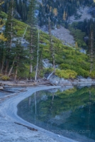 Enchantments Lake Colchuck Sandy Beach