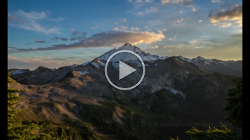 Baker Sunset Timelapse 1080p