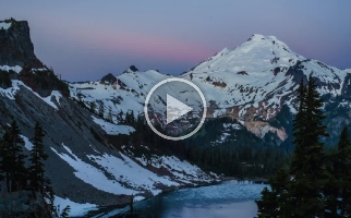 Mount Baker Sunrise Timelapse Video