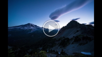 Rainier Sunrise Lenticular Timelapse Video