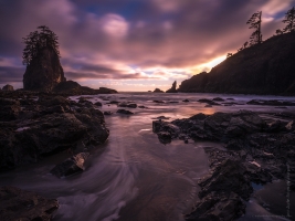 Fuji GFX50s Second Beach Dusk Motion