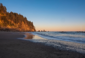 Washington Coast Third Beach Reflection