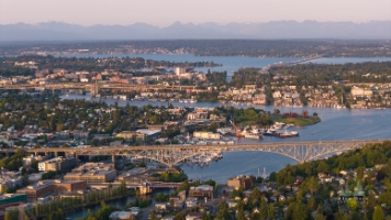 Aerial Seattle Bridges Fremont Wallingford and University District Mavic 4 Pro.jpg default