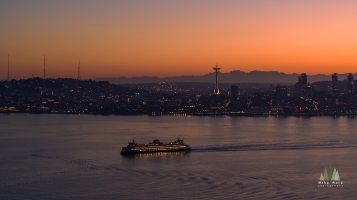 Aerial Seattle Sunrise Ferry.jpg