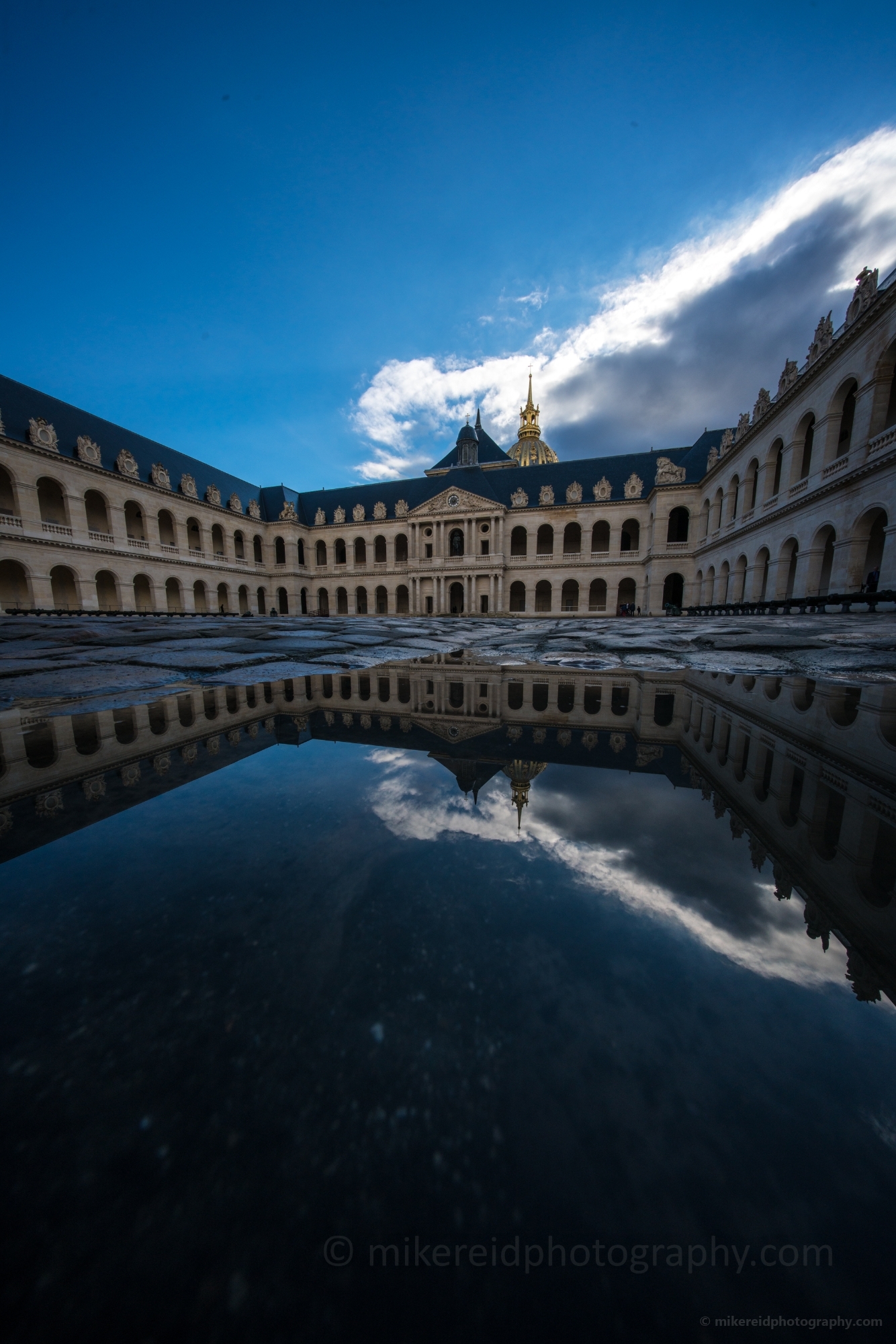 Paris Army Museum Reflection