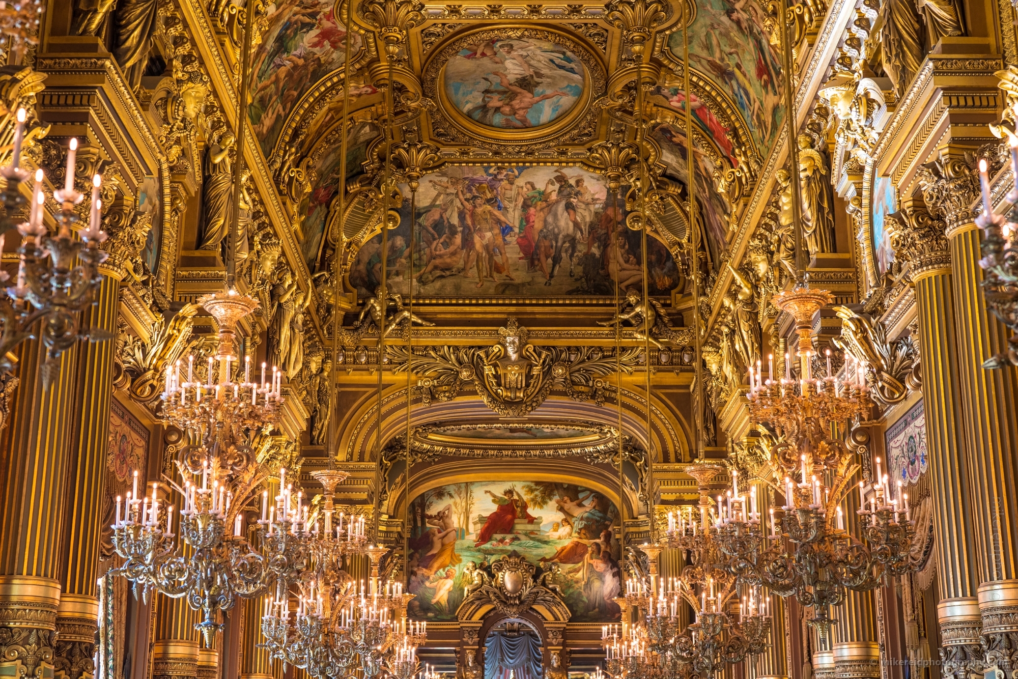 Paris Photography Opera House Grand Balroom