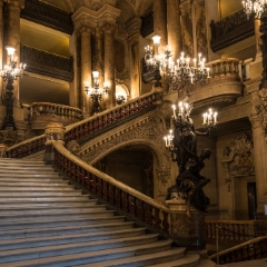 Palais Garnier Paris Opera House Interior Main Staircase.jpg To order a print please email me at  Mike Reid Photography : Paris, arc, rick steves, napoleon, eiffel, notre dame, gargoyle, louvre, versailles, paris opera, palais garnier