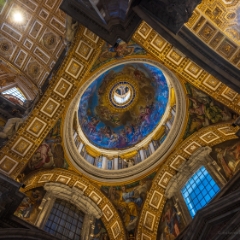 Vatican Saint Peters Bernini Dome.jpg