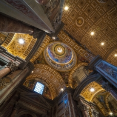 Vatican Saint Peters Dome and Nave Perspective.jpg