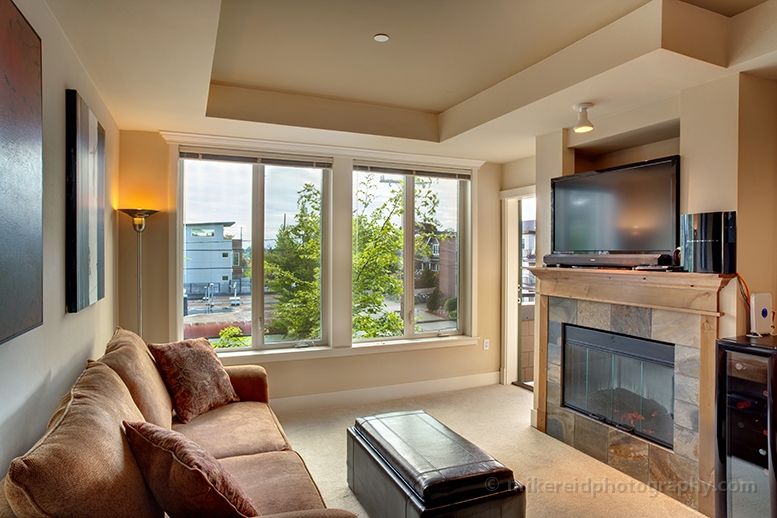 Greenwood condo living room 