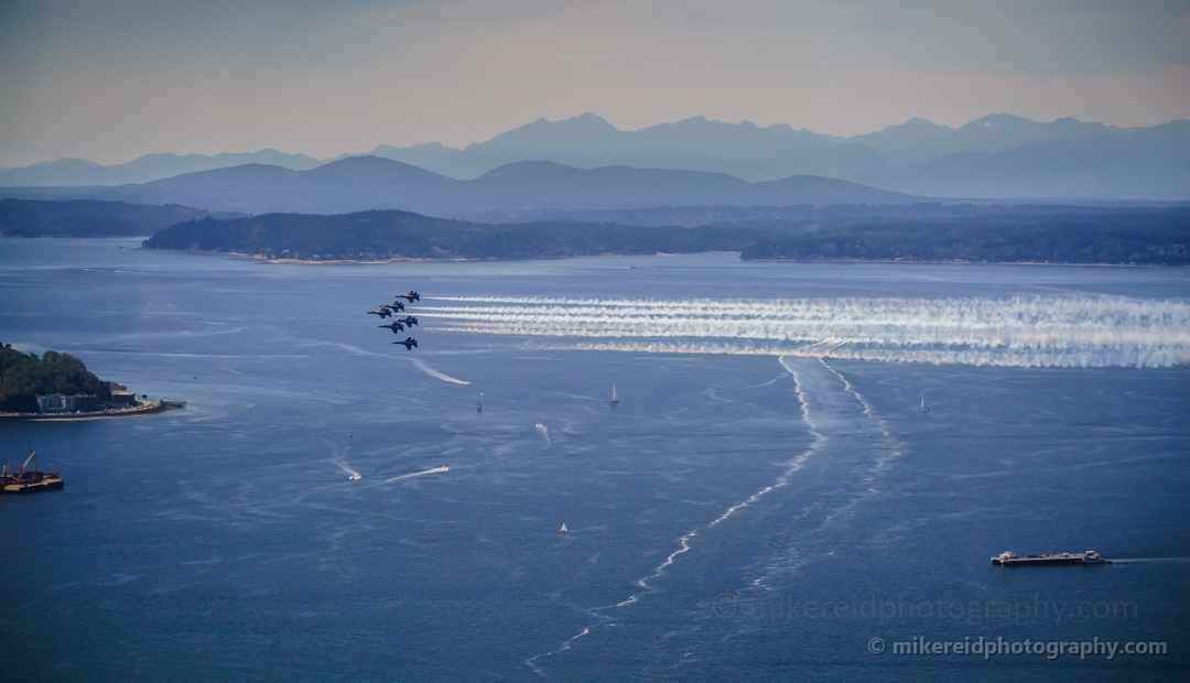 Blue Angels Over Elliott Bay