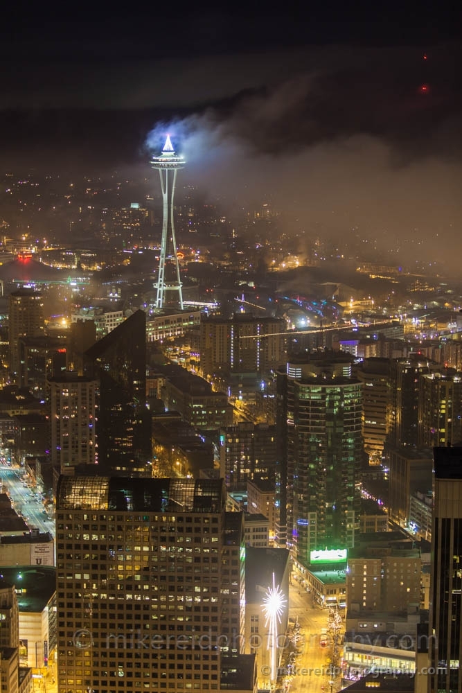 Foggy Space Needle