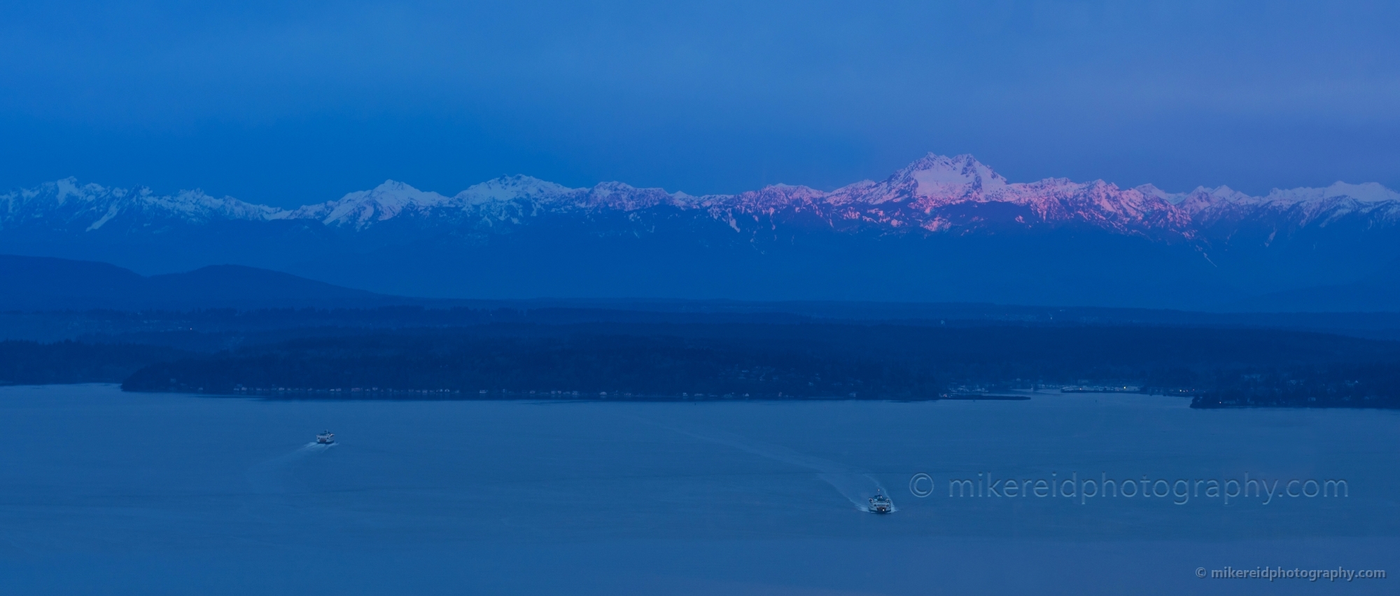 Olympic Mountains Sunrise