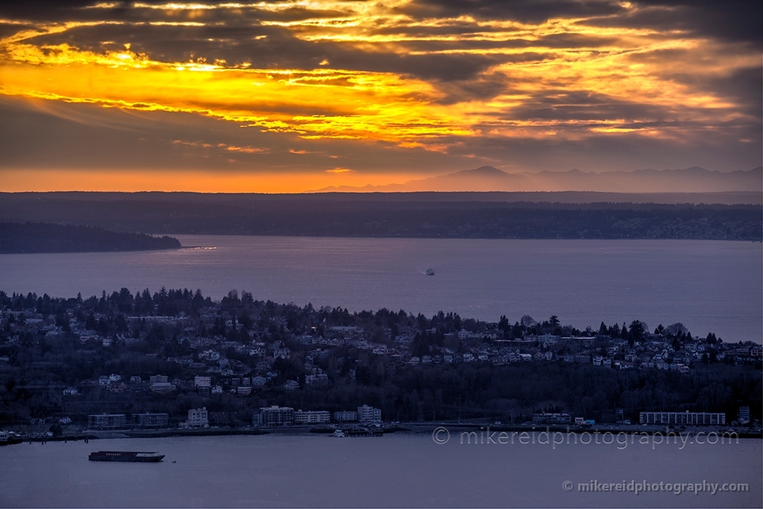 Olympics Alki Sunset