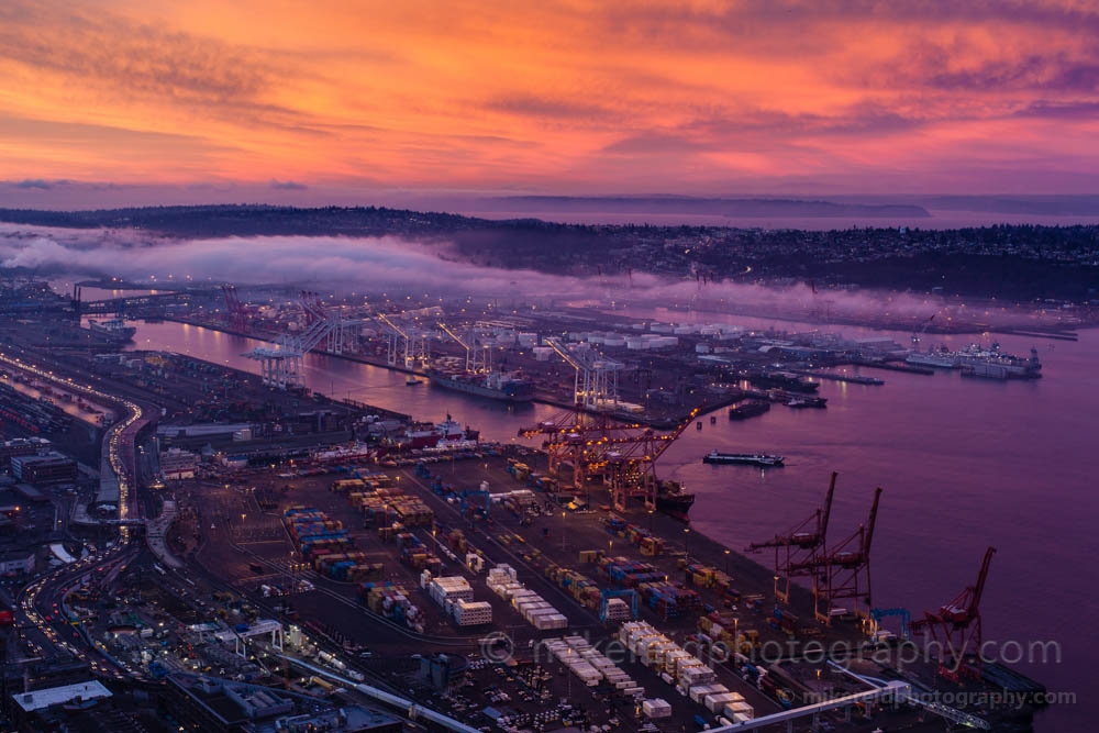 Port of Seattle Sunrise