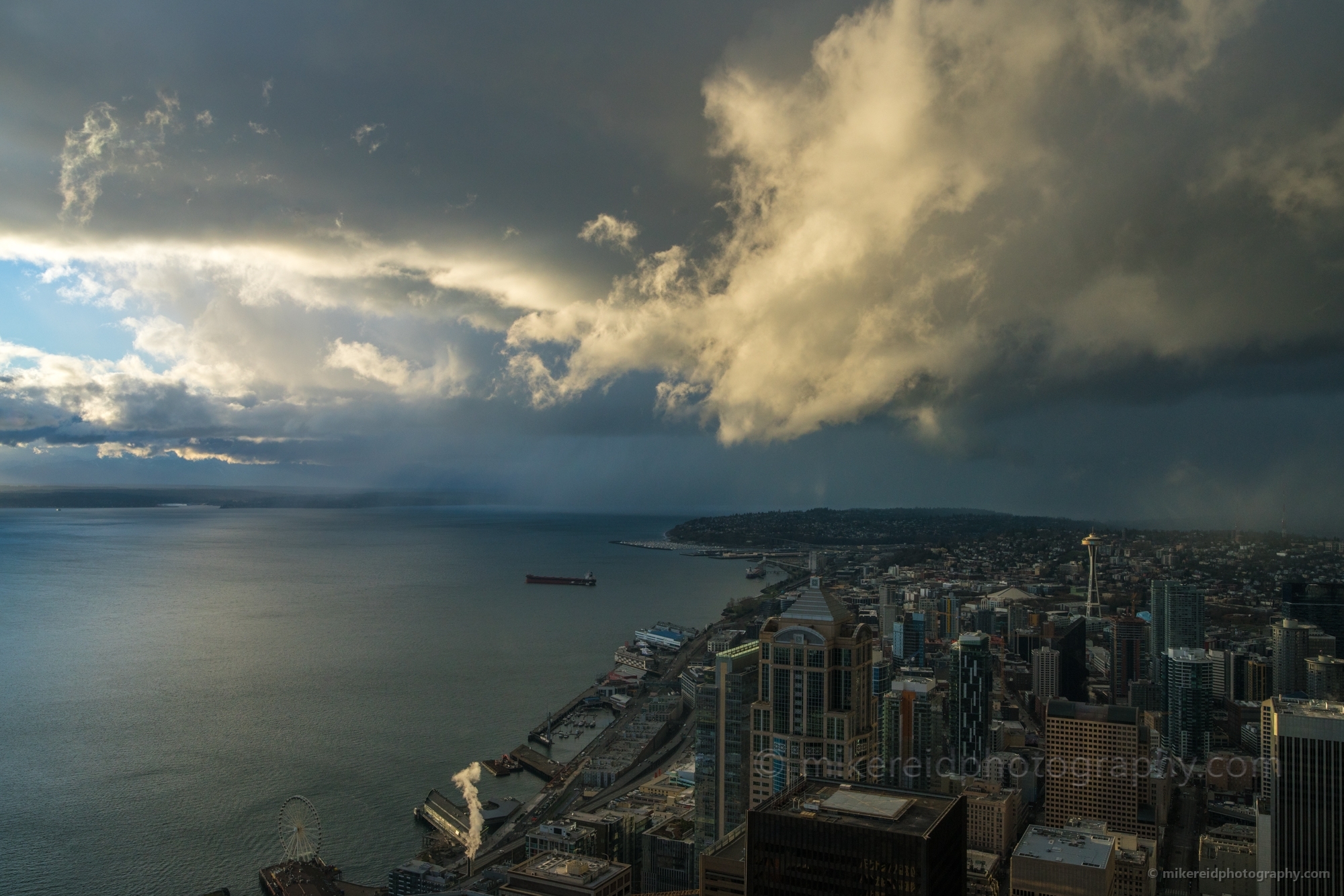Seattle Photography Dramatic Skies Above