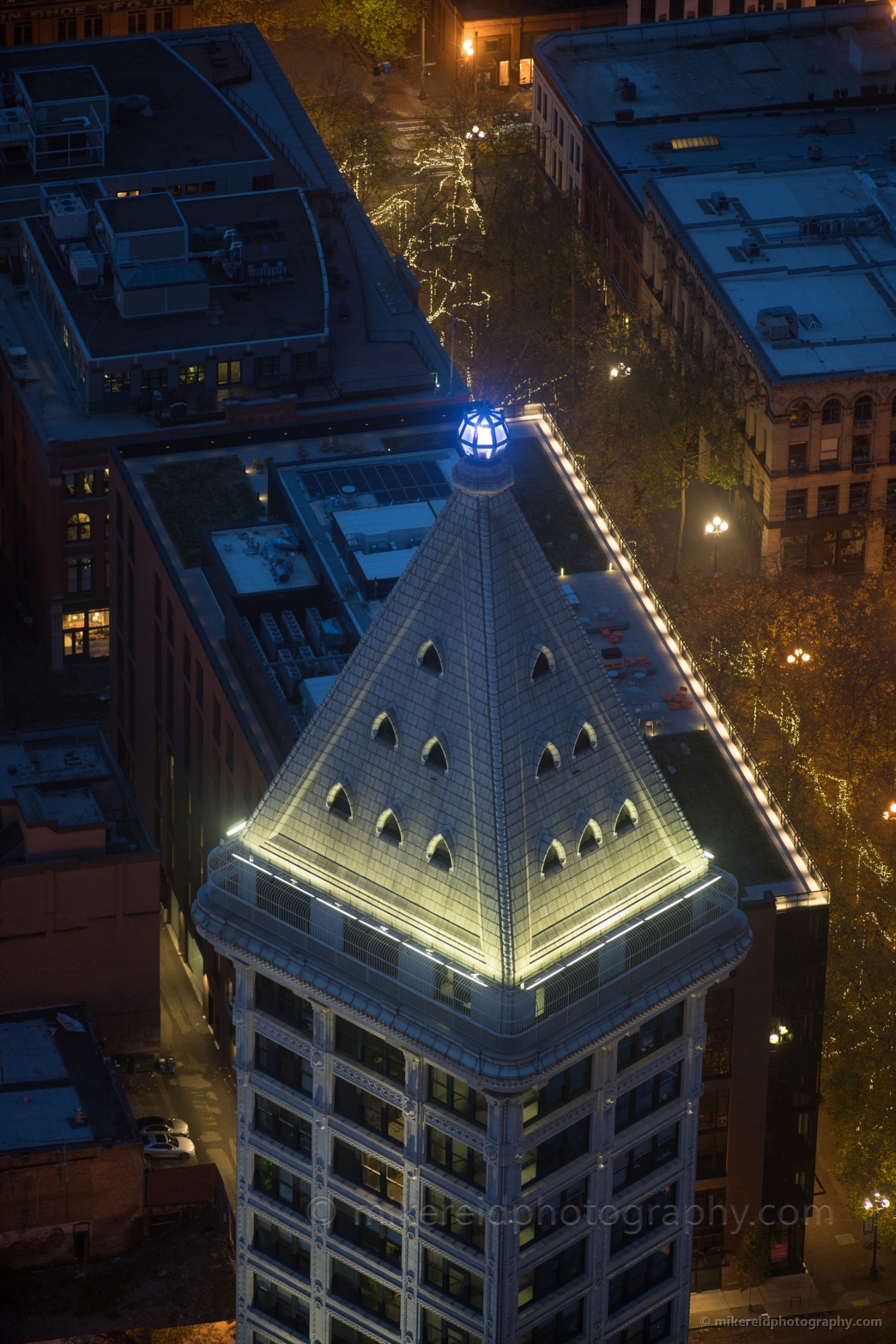 Seattle Photography Smith Tower Closeup