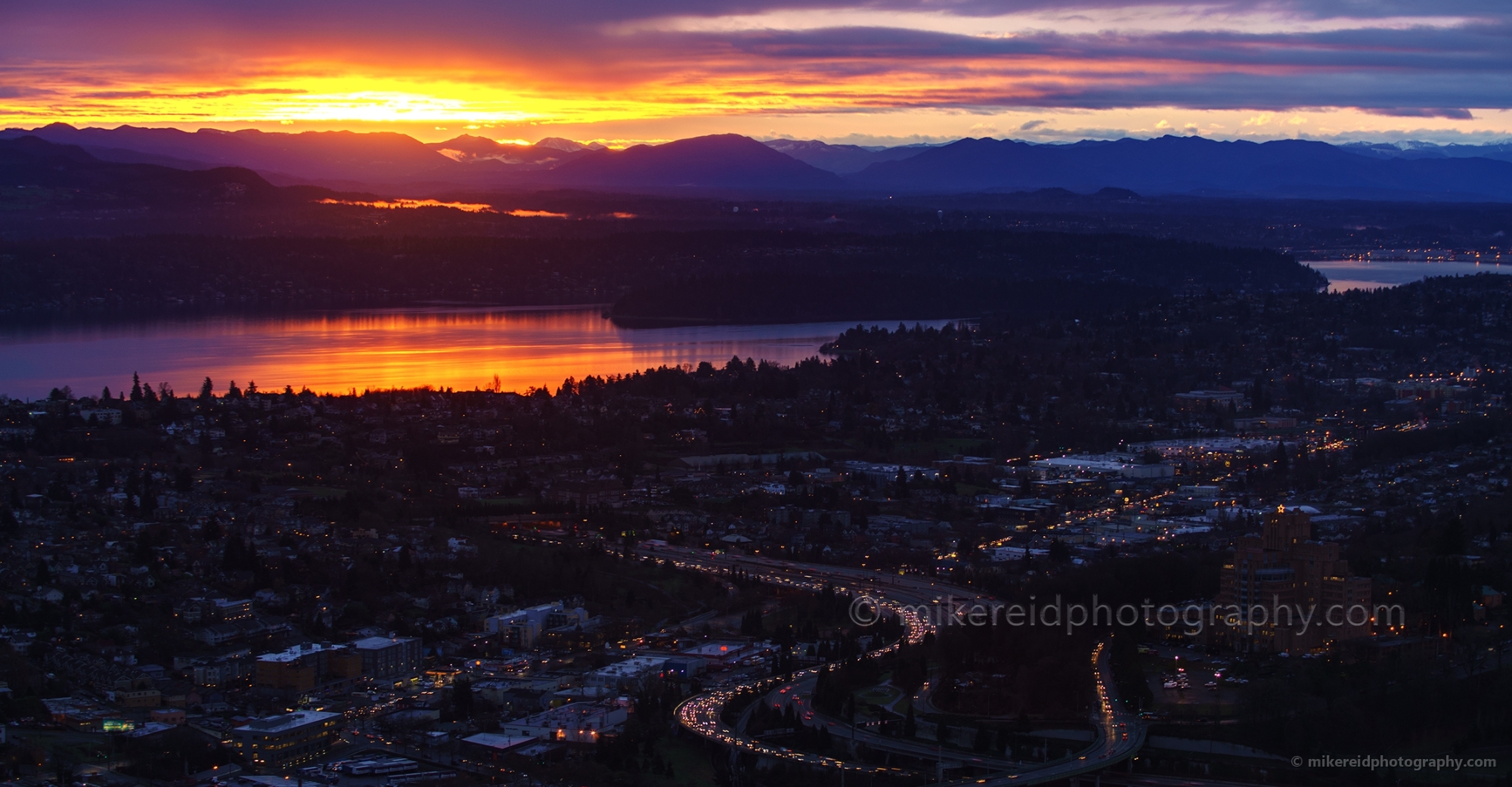 Sunrise Over Lake Washington