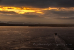 Ferry Sunset Crossing To order a print please email me at  Mike Reid Photography : seattle, sky view observatory, svo, zeiss lenses, columbia center, urban, sunrise, fog, sunset, puget sound, elliott bay, space needle, northwest, washington, rainier, baker, ferry