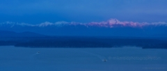 Olympic Mountains Sunrise To order a print please email me at  Mike Reid Photography : seattle, sky view observatory, svo, zeiss lenses, columbia center, urban, sunrise, fog, sunset, puget sound, elliott bay, space needle, northwest, washington, rainier, baker, ferry