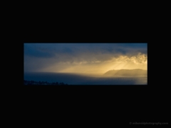 Olympic Peninsula Storm Pano To order a print please email me at  Mike Reid Photography : seattle, sky view observatory, svo, zeiss lenses, columbia center, urban, sunrise, fog, sunset, puget sound, elliott bay, space needle, northwest, washington, rainier, olympics olympic mountains