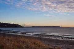 Rainier Afar from Discovery Park Beach To order a print please email me at  Mike Reid Photography : sunset, sunrise, seattle, northwest photography, dramatic, beautiful, washington, washington state photography, northwest images, seattle skyline, city of seattle, puget sound, aerial san juan islands, reid, mike reid photography