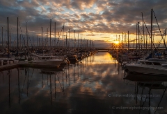 Marina Sunstar To order a print please email me at  Mike Reid Photography : sunset, sunrise, seattle, northwest photography, dramatic, beautiful, washington, washington state photography, northwest images, seattle skyline, city of seattle, puget sound, aerial san juan islands