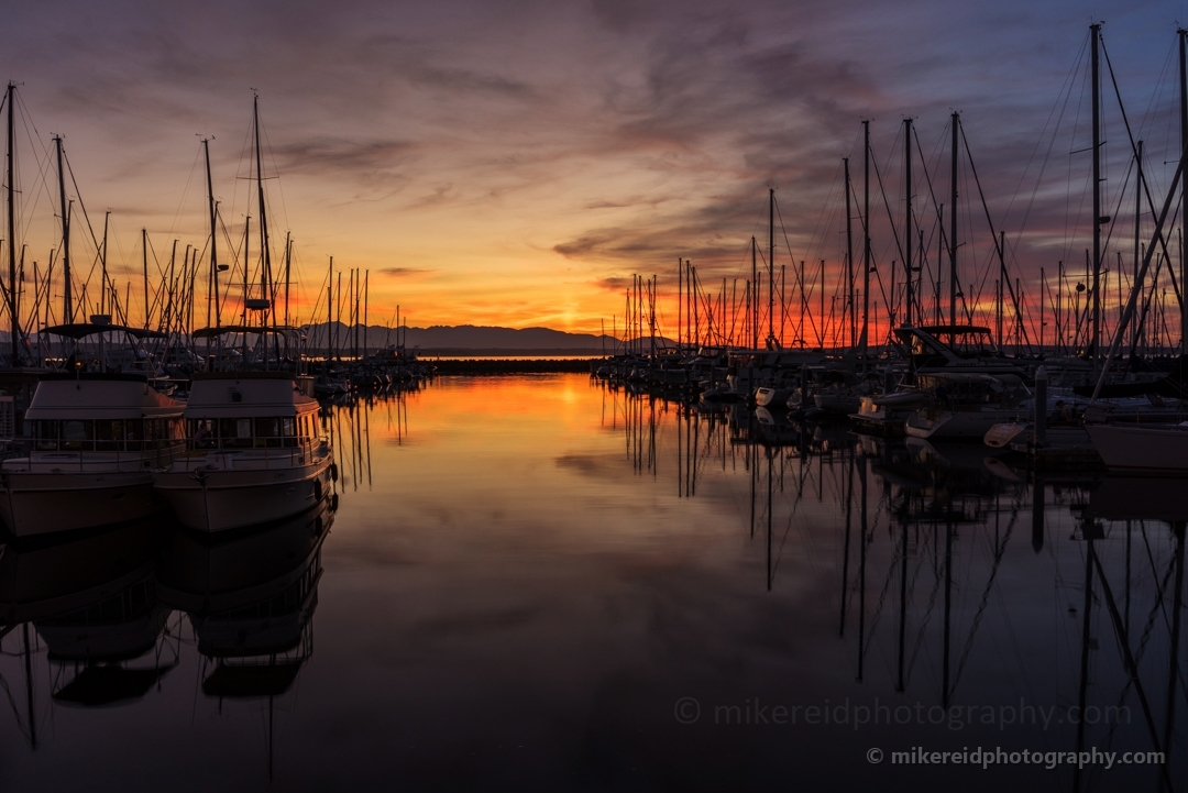 Seattle Photography Shilshole Marina Sunset Skies
