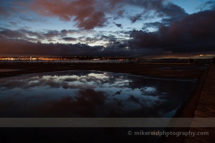 Dramatic Puget Sound Sunset