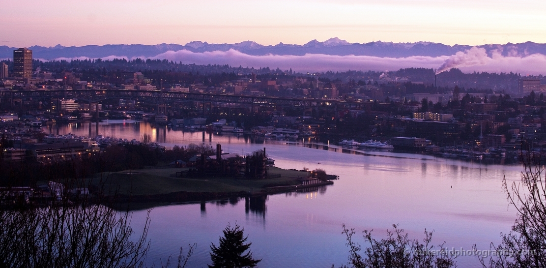 Lake Union and Gasworks Park View