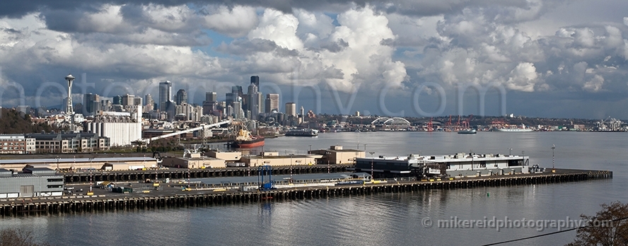 Magnolia Seattle View cloudy