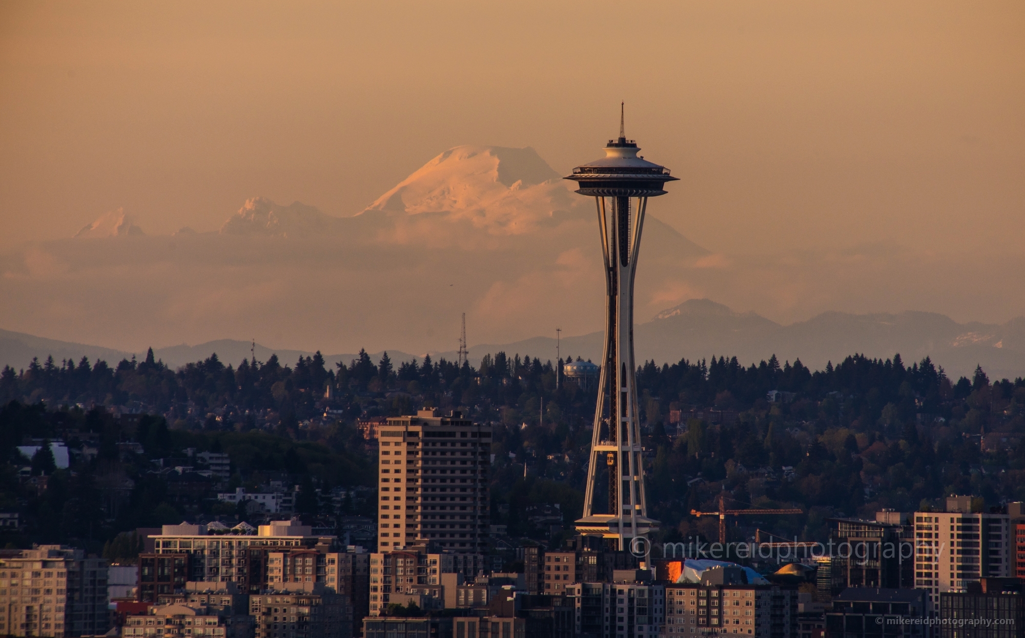 Mount Baker Behind the Space Need