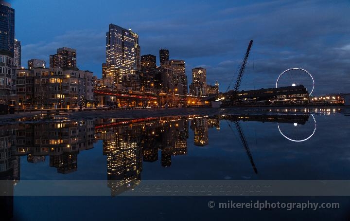 Pool of Seattle Cityscape Radiance