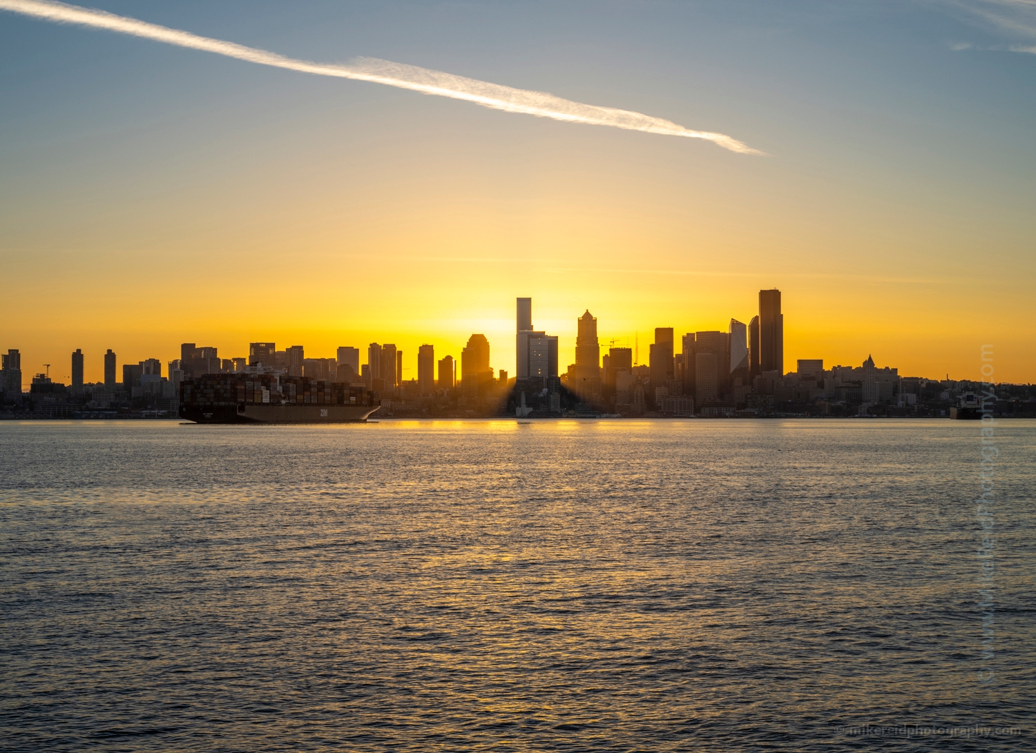 Seattle Dawn from Alki