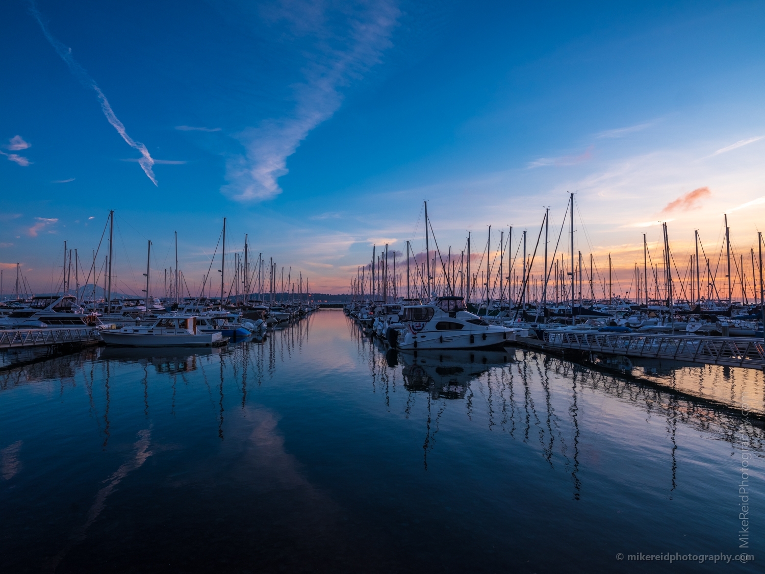 Seattle Photography Magnolia Marina Reflection